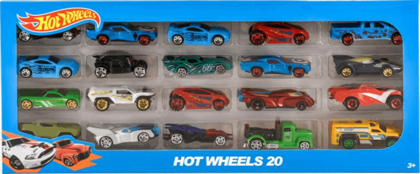 BestToys Collection cars Set of metal cars 20 pcs | HotWheel